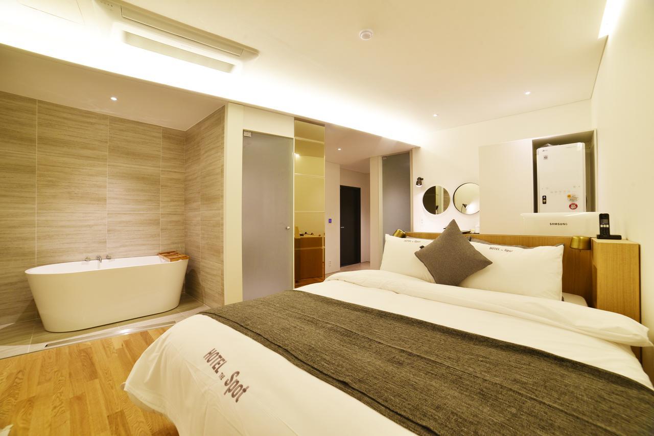Gwangju Hotel The Spot Gwangju Metropolitan City Exterior foto